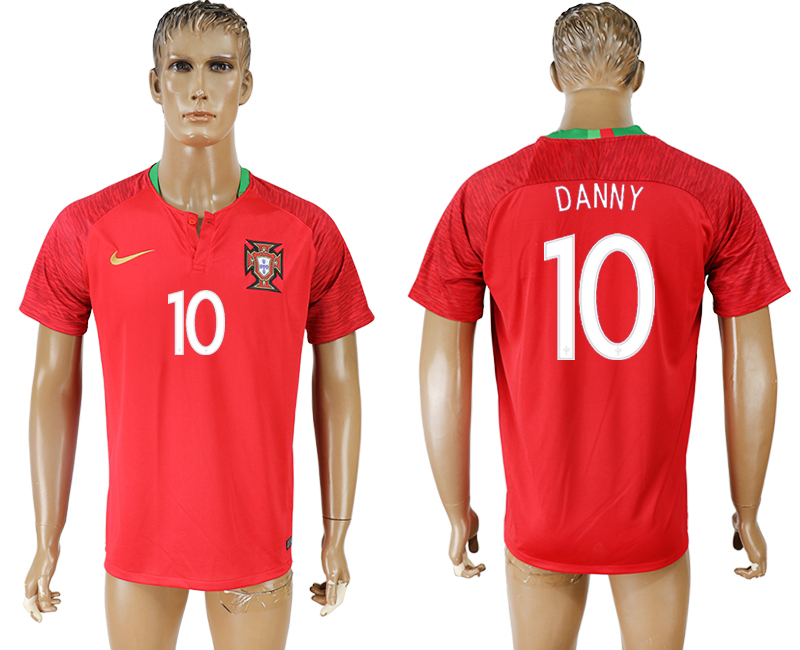 2018 world cup Maillot de foot Portugal #10 DANNY